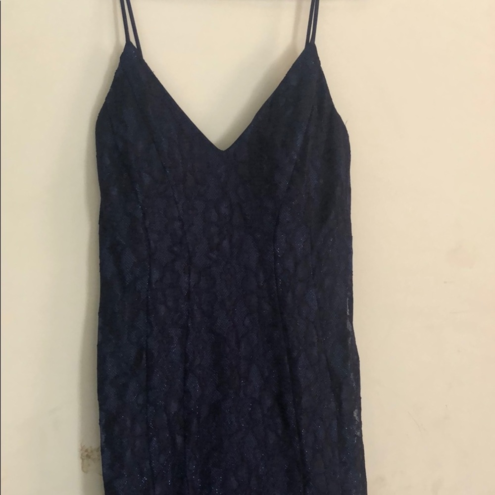 Navy blue dress